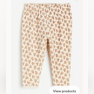 H&M Heart Terry Joggers